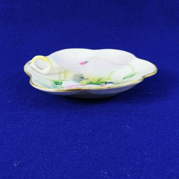 Trinket Candy Dish Hand Painted GLORIA L W and Co Nippon - Picture 2 of 8